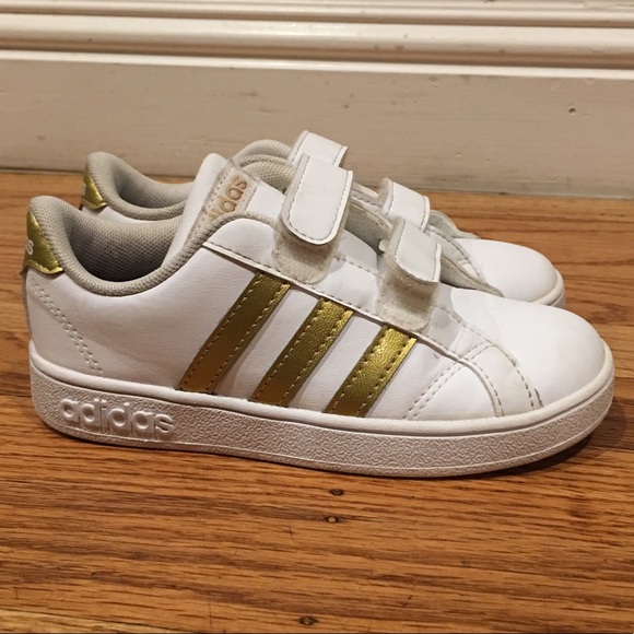 adidas kids court shoes
